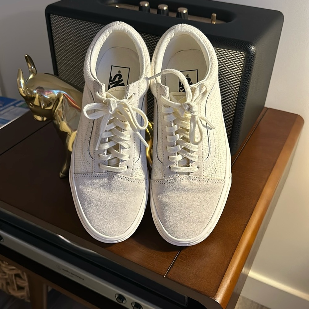 Vans Cream Women's Sneakers